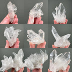 Natural Clear Quartz Clusters Raw Crystal Crafts Crystal Cluster for Decoration