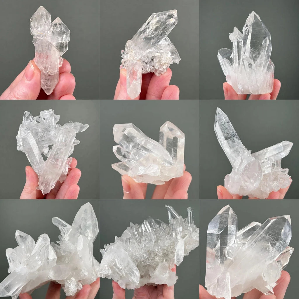 Natural Clear Quartz Clusters Raw Crystal Crafts Crystal Cluster