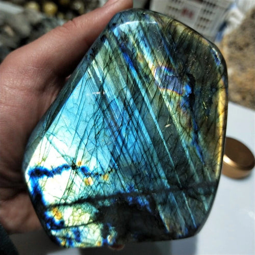 Blue Flash Labradorite Freeform Stone - 1 piece