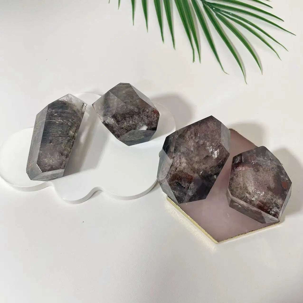 Garden Quartz Crystal Polyhedron - 1 kg Lot