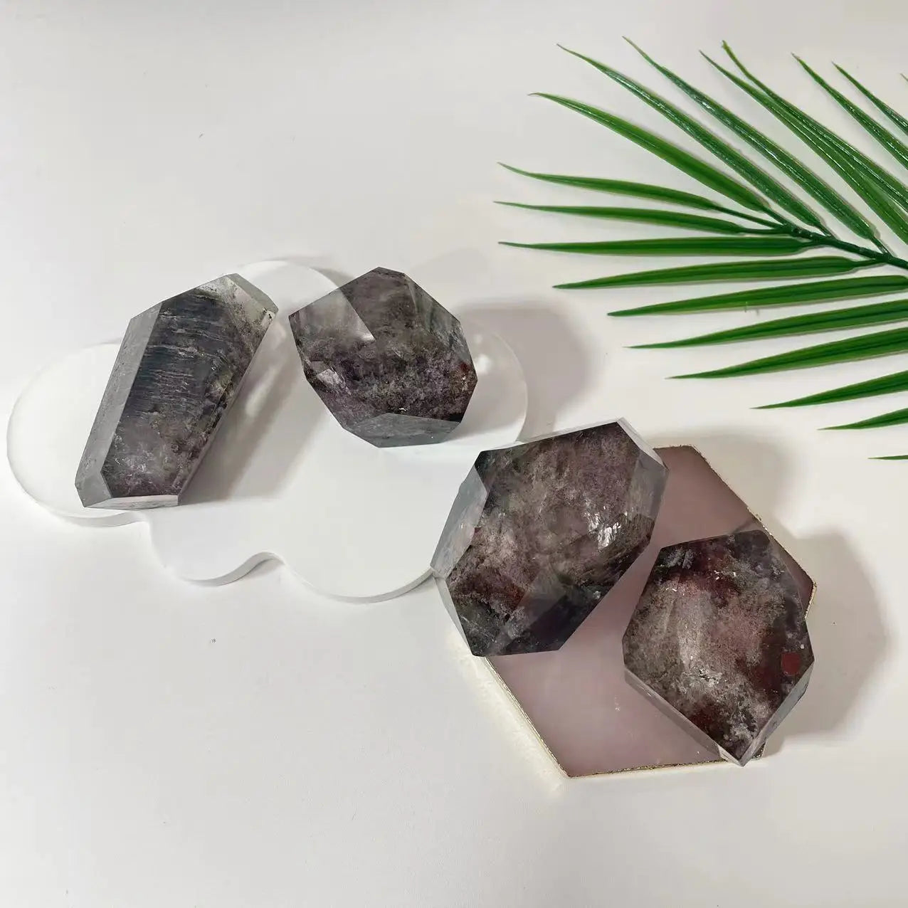 Garden Quartz Crystal Polyhedron - 1 kg Lot