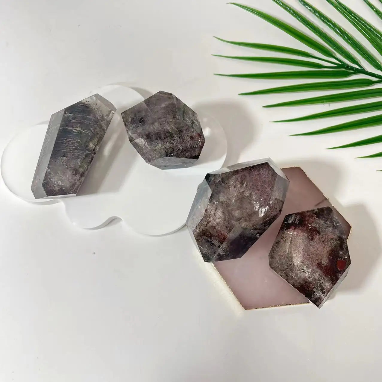 Garden Quartz Crystal Polyhedron - 1 kg Lot