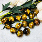 Tiger Eye Small Spheres Polished Natural Gemstone Crystal Balls for Decoration
