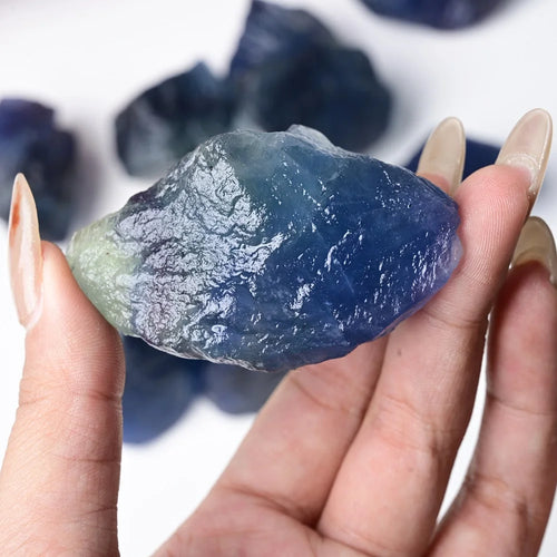 Blue Fluorite Raw Stone, 3-5 cm