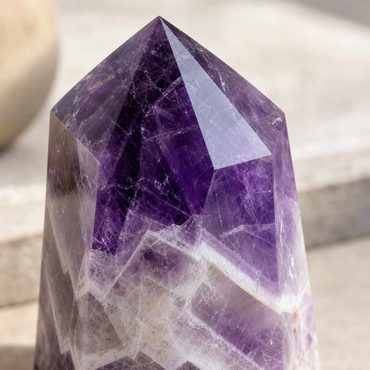 Amethyst Fat Tower