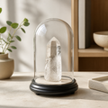 Crystal Point Glass Dome Display