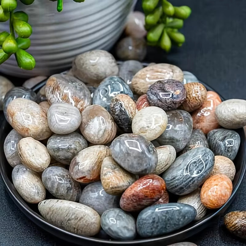 Garden quartz tumbled stones product view 3
