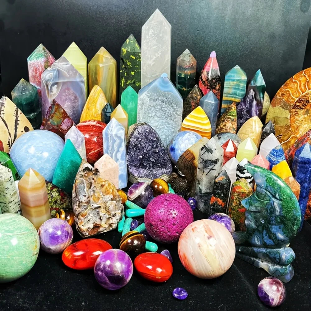 Mixed crystal surprise box reference view