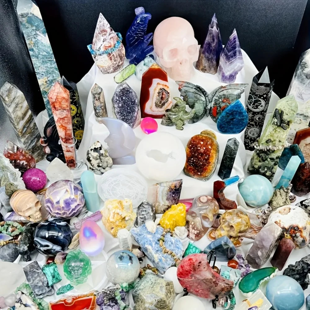 Mixed crystal surprise box reference view